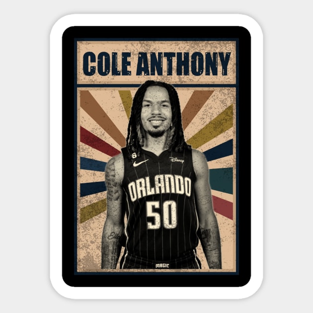 Orlando Magic Cole Anthony Sticker by RobinaultCoils